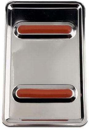 Baoblaze Iron Rest Plate,Steam Iron Tray High Temperature Resistance Protective Portable Compact Ironing Pad Ironing Mat for Table