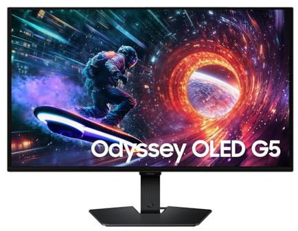 Samsung Odyssey G5 G50f 27 Qhd Oled GaminG-Monitor 2560x1440 180hz Ls27fg502suxen