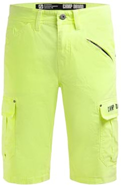 Camp David Herren Cargo Shorts mit 3D-Logo-Stickerei