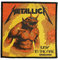 Razamataz - Aufnäher für Kutte - Band Metallica - gewebter Patch - Jump in Fire