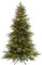 WeRChristmas Pre-lit Traditional Fir Multi-Function Christmas Tree, 350 Chasing Warm LED, Colour, 6 feet/1.8m