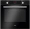 Amica EBX 943 610 SM Backofen / Matt-Schwarz / 77 Liter Garraum / 9 Funktionen (z. B. Umluft, Ober-/Unterhitze) / Timer / Teleskopauszug