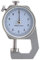 Calibro di spessore, calibro portatile per tester di spessore, 0,01 mm, precisione per carta, pelle, strumento di misurazione dello spessore della lamiera