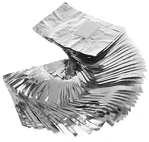 MH Nail Gel Foil Polish Wraps Remover Soak Off Pads Sachets, No Acetone, UK Stock (50 Wraps)