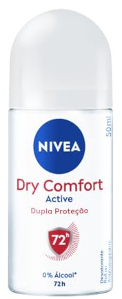 NIVEA Deodorant Roll-On 50ml Dry Comfort - White