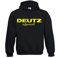 Textilhandel Hering Kapuzenpullover - Deutz Luftgekühlt (Schwarz, L)