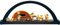 Richard Glässer Seiffen Schwibbogen LED Engelbäckerei, Länge 40 cm, Natur, original Erzgebirge