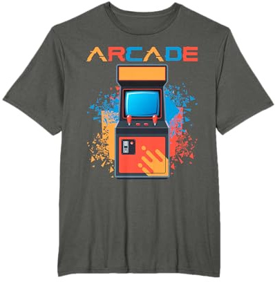 Arcade Gaming Retro Controller Game Over Play Jeux de console T-Shirt