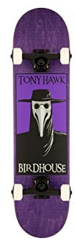 Birdhouse Stage 3 Plague Doctor Skateboard, 19 cm, Violett