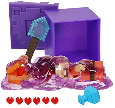 TREASURE X 41675 Caves & Cliffs. Overworld Minecraft, découvrez 10 Niveaux d'aventure et 12 Personnages de Mines et d'artisanat à Collectionner. Vous trouverez Le véritable trésor trempé dans l'or,