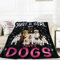 Teslite Dog Kuscheldecke Decke,50 x 60 Inch