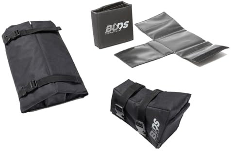 Buds-Sports Zubehör-Set für Rennrad und Mountainbike, Schutz für Gabel, Pedale und Pedale – verhindert das Risiko von Schäden an Ihrem Rennrad oder Mountainbike während des Transports