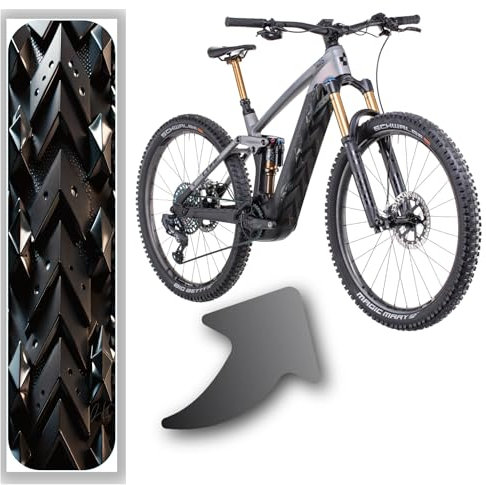 Designfolie für E-Bike Akkucover für CUBE Stereo | Reaction Hybrid Modelle, Rahmenschutz eBike, Fahrrad Aufkleber, Bike Sticker (Cube Abdeckung 20-04377, 21-11463, 20-01818, steelgrey)