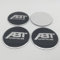 4 Stück 56mm Abzeichen-Aufkleber Radnabenkappen Radnaben-Zierkappen Aufkleber für ABT Anti Rost Autoteile dekorative Accessoires,B