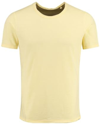 KEY LARGO Herren Bread New Round T-Shirt, Pastel Yellow (1418), XL