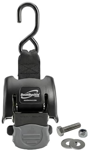 BoatBuckle G2 Stainless Steel Retractable Bow Tie-Down