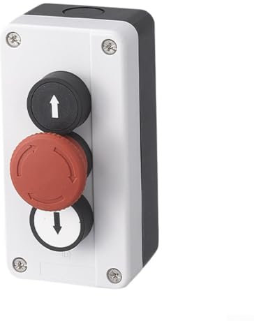 Interrupteur à bouton poussoir à récupération automatique, étanche, pour usage industriel ou commercial