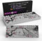 Nyfter - Premium Sakura Keycaps ISO 60% und 75% Custom Keycabs ISO Layout für Mechanische Tastaturen (Sakura White, 75%)