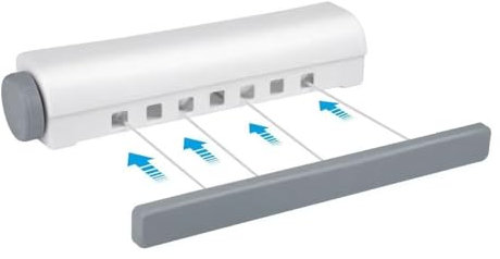 Genérico Tendedero Extensible de 3 m con 4 Cuerdas, para Interiores y Exteriores