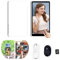Shimbol CP5 Phone Vlog Selfie Monitor Screen, 5 inch 1080P Touchscreen Monitor, 2.4G/5GHz 164ft Wireless Transmission with Bluetooth Remote for iPhone Vlog Selfie Monitor Screen (with White Case)