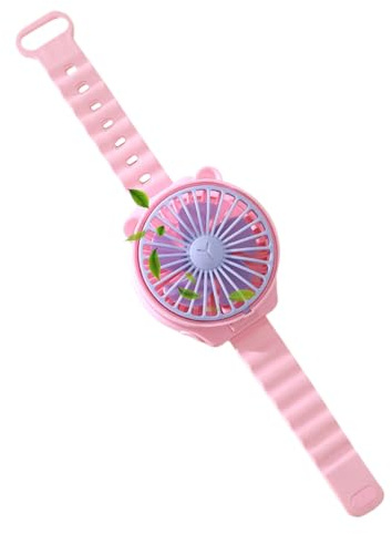 Uhngw Mini Ventilator Uhr | Ventilator Mit Bequemem Handgelenkband | Hands-Kühlung Für Kinder, Schüler, Zuhause & Reisen Tragbarer Luftkühler