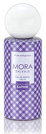 PARFUMS SAPHIR Fruit Attraction Mûre Eau de Parfum Vaporisateur pour Femme, 100 ml
