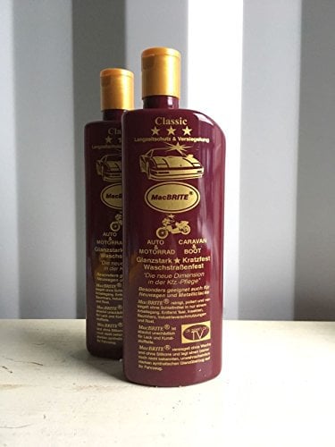 MacBrite 2 x 500ml Classic Car Bright CarBright Autopolitur Langzeitschutz