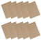 10 Stück Natürliche Platzdeckchen Rustikale Vintage Untersetzer Jute Tischmatten für Weihnachten Hochzeit Party Küche Esstisch Dekoration ( )