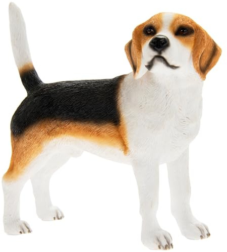 The Leonardo Collection Beagle Dog For Home Decor & Gifts | Resin Animal Ornaments For Room Decor & Office Desk | Elevate Your Room with Lovely Statues - Beagle Dog