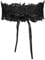 Allegra K Damen Spitze Bowknot Breiter Wickel Taillengürtel Gürtel Schwarz 64-106cm/25.20-41.73