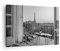 Bilder auf Leinwand Schwarzweiß Paris Balkon Leinwandbild 70x50cm Wandbilder Dekoration Wohnzimmer Schlafzimmer Küche Deko Klein Wanddeko Bild Wand Kunstdruck Art Wall Decor Canvas AA70x50-4595