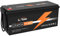 LiTime LiFePO4 12V 200Ah Lithium Batterie mit 100A BMS, über 10 Jahre Lebensdauer und Max. 15000 Zyklen, 2560Wh Lastleistung, IP65 Wasserdichte, 12V Lithium Akku für Marine, Solaranlage, Wohnmobil