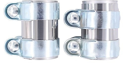 HouYeen 55x95mm Exhaust Pipe Clamp Connector for Au-di A3 8L A4 B6 B7 A6 C7 Q5 Q7 Megane Scenic Mk2 Fabia Mk3 Ibiza Mk4 Polo 6R 6C