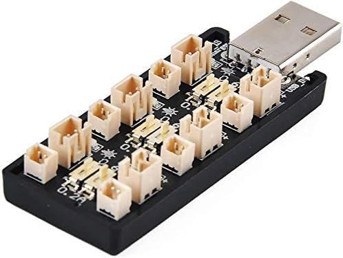 1S LiPo Batterie USB Ladegerät 3.7V / 4.2V 6 Kanal 1S LiPo Ladegerät Tiny Whoop Blade Inductrix Micro JST 1.25 JST-PH 2.0 mCX mCPX Steckverbinder