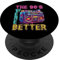 The 90's Were Better Klassisches Nostalgisches Boombox-T-Shirt der 1990er PopSockets mit austauschbarem PopGrip