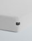 HOP DESIGN Pure Bettlaken Baumwolle - Matratzentopper Baumwolle - 100% Spannbettlaken 160x200cm - Bettlaken 160 x 200 - Spannbettlaken für Topper - Leintuch – Hellgrau