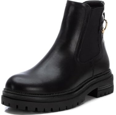 XTI 143281, Stivaletto Donna, Nero 66, 39 EU