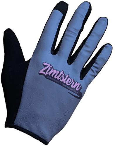 Zimtstern Unisex Flowz MTB Handschuhe, Glacier grey, S