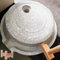 Innovz Natural Stone Grain Mill Grinder, 25 X 35 Cm Wet and Dry Grinder Manual Hand, Home Kitchen Stone Mill Grinder, Bluestone Paste Mill Pulverizer with Stand