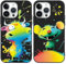 2 Pièces Mignon Animal Noir Coque pour Apple iPhone 16 Pro 6.3, Kawaii Marrant Aesthetic bœuf Souris Cartoon Motif avec TPU Étui en Silicone Souple Housse Antichoc Protection Case