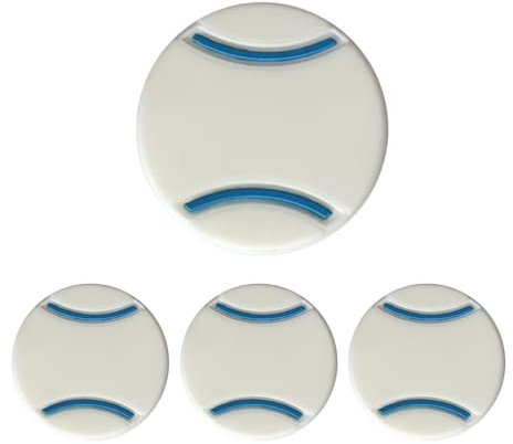 Wezalget Vibrationsdämmerung für Tennisschläger, Tennisschlägerdämpfer,4x Soft Silicon Stoßdämpfer für Squash -Schläger - Leichtes Tennis Racke Dämpfer für Kollegen, Klassenkameraden