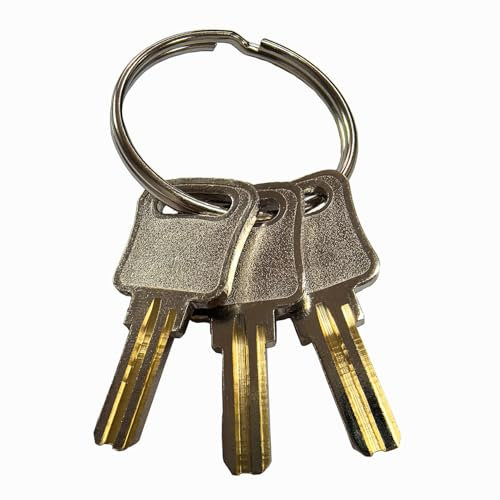 YOUTU® Möbelschloß Zylinder-Möbelschloss 22mm Schrankschloss Schloß Schrank Set, Schlosskörper Aus Druckguss-Edelstahl, Hlüssel aus reinem Kupfer. (Verwaltungsschlüssel/Hauptschlüssel)