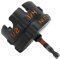 Baoblaze Nut Zipper Drill Attachment Nut Remover Bolt Extractor Tool for 1/4, 3/8, and 1/2 Threaded Rods