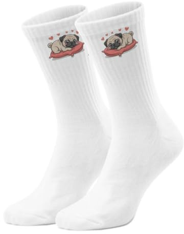 epicsocks Pug Paradise Socken in 42-46 im in verschiedenen Größen