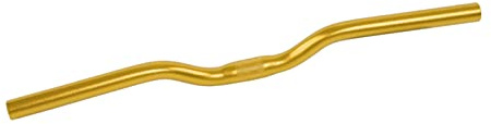 ZDETGU Aluminium-Fixed-Gear-Fahrradlenker, Matte Oberfläche, Bar 25,4 Mm, für Fahrrad- und Rennräder, Lenker in Mehreren Farben (GOLD)