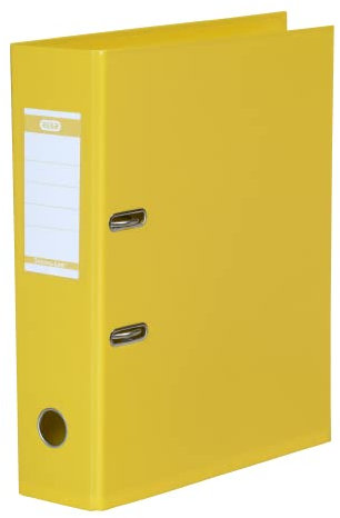 Elba Ordner A4, Strong-Line, 8 cm breit, Kunststoff, gelb, 1 Stück