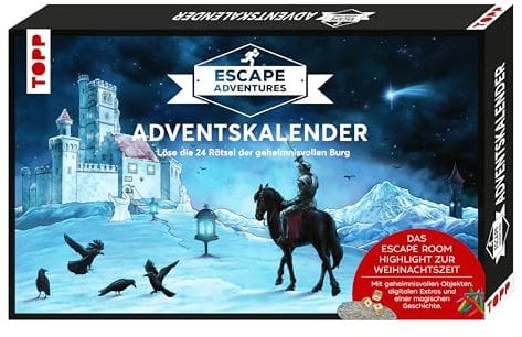 Adventskalender Escape Adventures - Die geheimnisvolle Burg