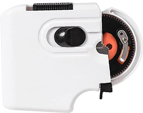 Ruluti Portable Electric Automatic Hooking Device Line Fishing Needle Knotter Fishing Line Winder Fishing Tackle Accessorie (white Short Handle)