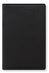 Letts Verona Mini Pocket Wochenansicht 2024 – Schwarz