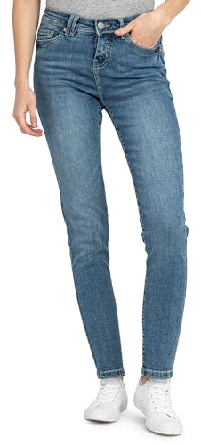 Sublevel Pantalon Jean pour Femme Coupe Skinny/ Slim Fit Stretch Jean Tube Jambe Étroite, M